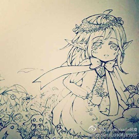 《(魔戒霍位元人同人)鑽石·綠葉·森林》