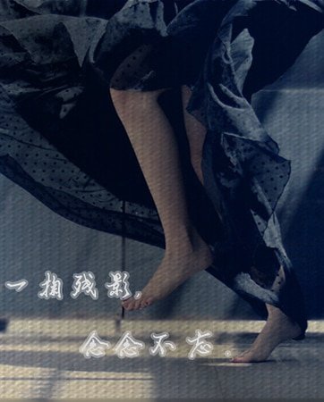 《一掬殘影,念念不忘。》